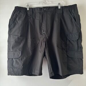 PROPER Tactical Shorts Black Cargo‎ Pockets D-Ring Size 46 Men's